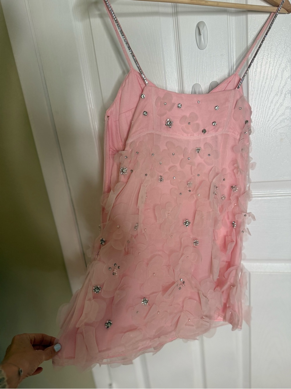 LoveShackFancy Pink Ambessa Dress - Picture 7 of 8